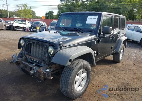 2008 Jeep Wrangler Unlimited X z USA, uszkodzony, nr VIN 1J8GA391X8L509606